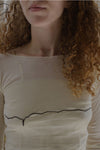BASERANGE Tabby Star Long Sleeve T-Shirt Portugal BAS-TOTA-CG-000-UNDYED